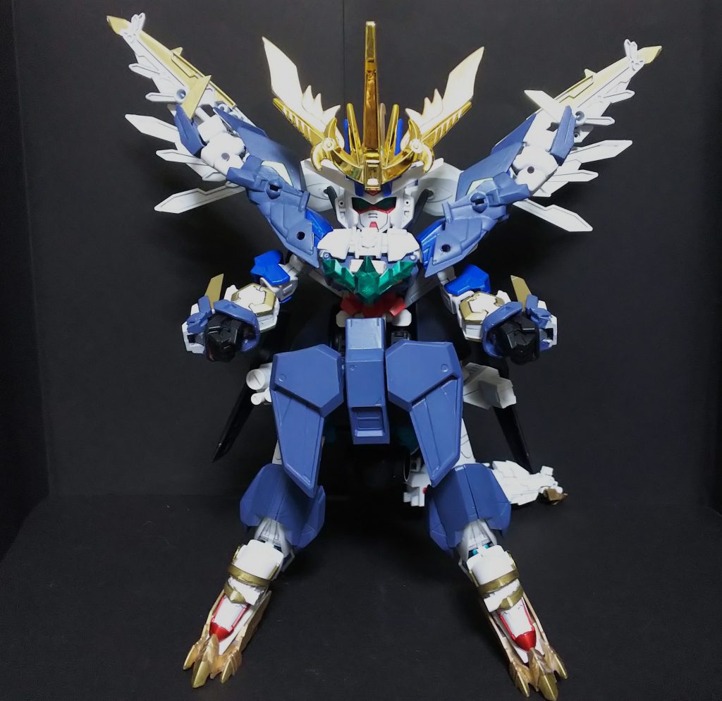 完成!リライジングガンダム・ソルダイバー!!脚はリアルそのまんまですが、かなりいいバランスになった気がします。