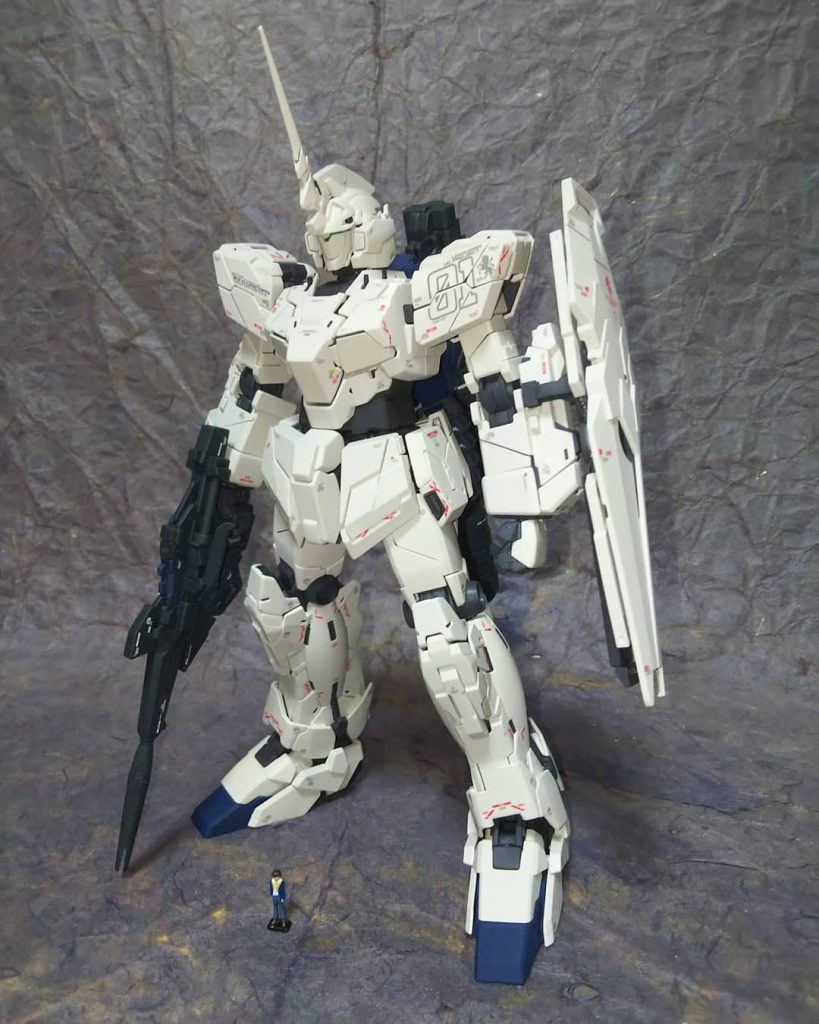 MGEXユニコーンガンダムユニコーンモードフル装備