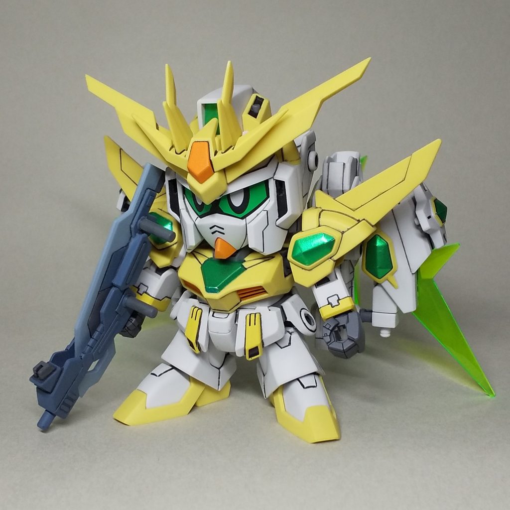 SDBF スターウイニングガンダム（ホシノ・フミナ機）部分塗装仕上げ 