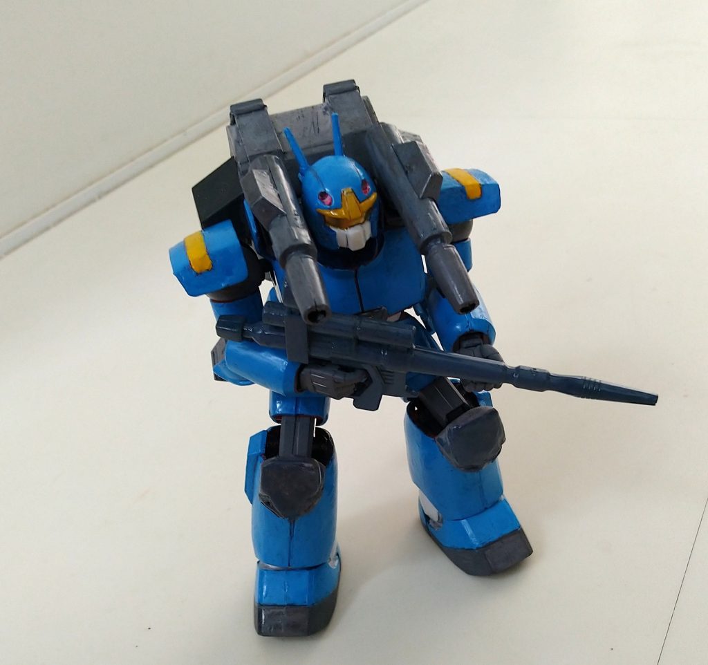 ロボット魂のガンキャノン重装型を買い損ねたのが、作ろうとおもったきっかけです(笑)