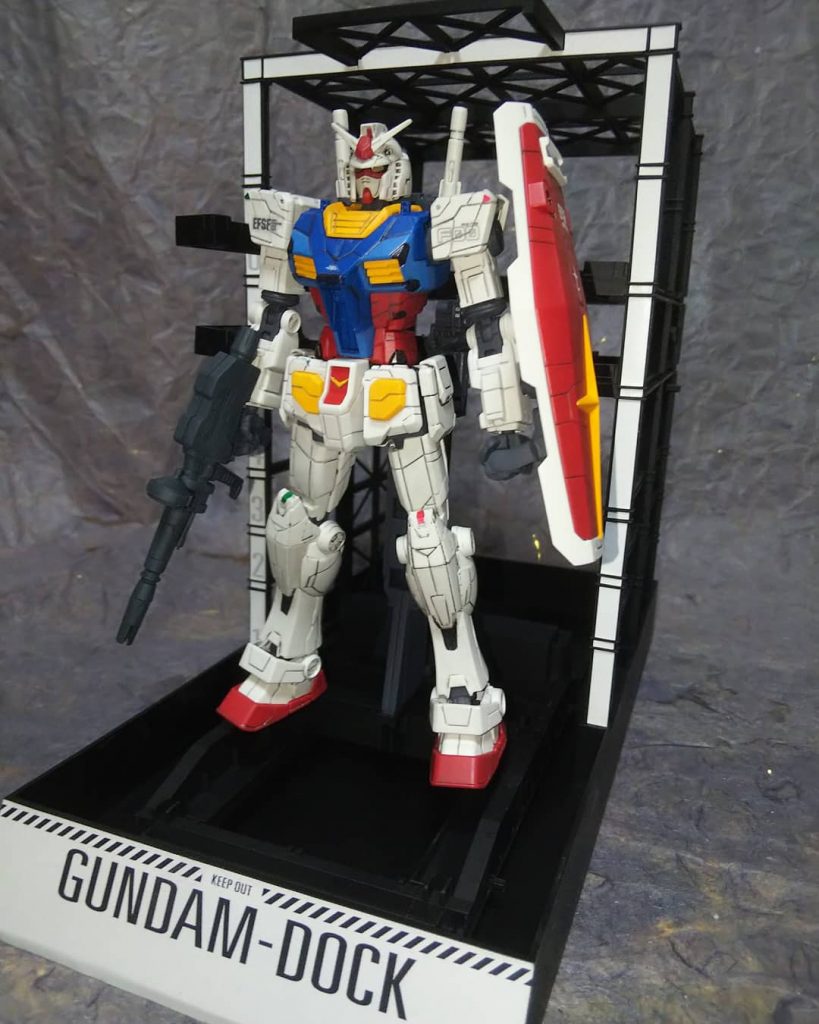 1/144HG RX-78F00ガンダム&DOCK