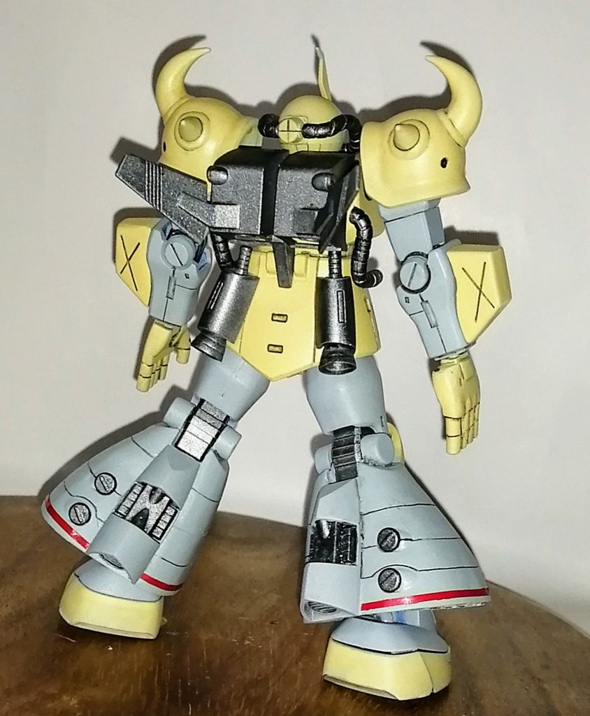 バックパックは旧キットそのまま。形はとても良い。