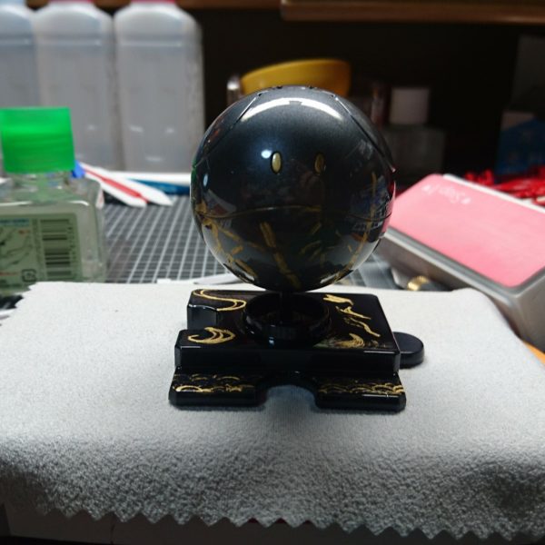 漆工芸風ハロ『試作』