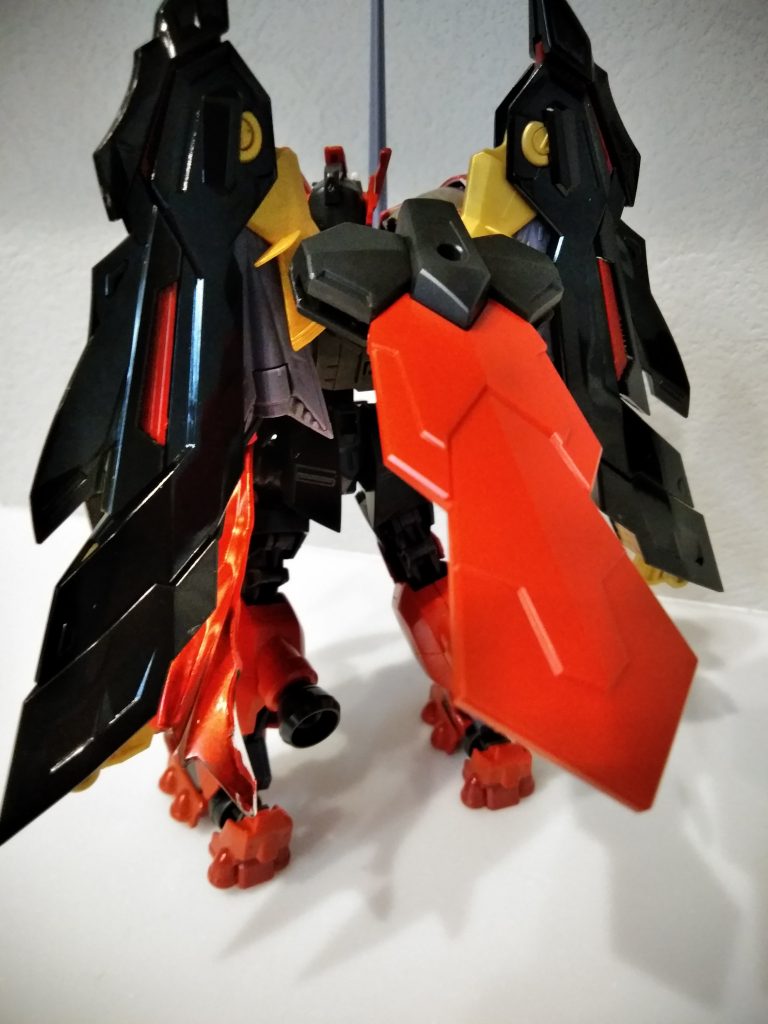 Dマントマントに見立てたとき、ジャスティスナイトのパーツが今回も良い仕事をしてくれています！