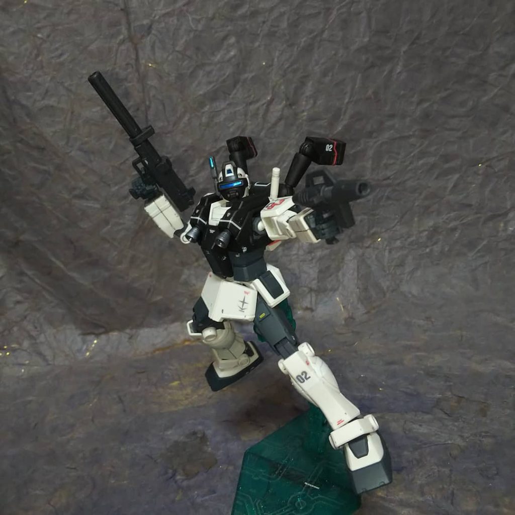 スプレーガン装備