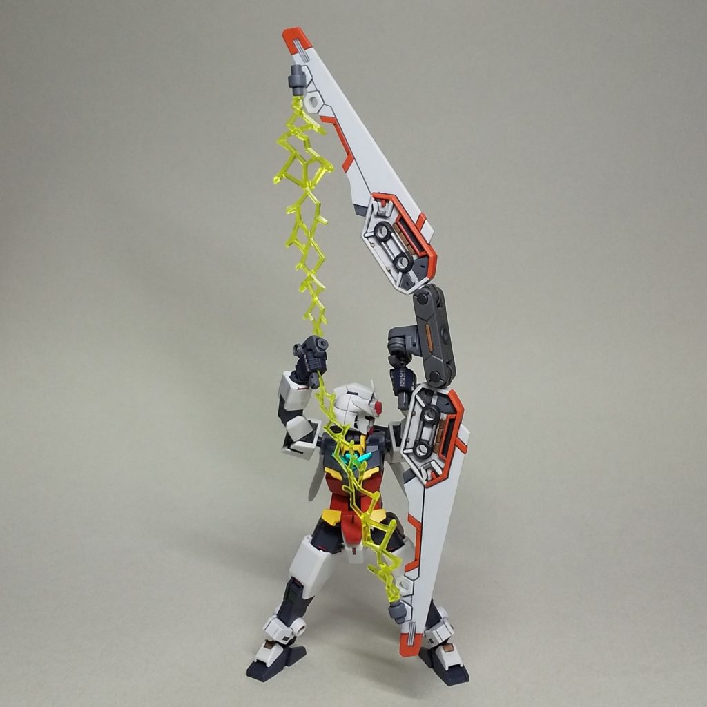 「打ち起こし」弦エフェクトの長さが固定されているため、拳の高さはそろえられませんでした。