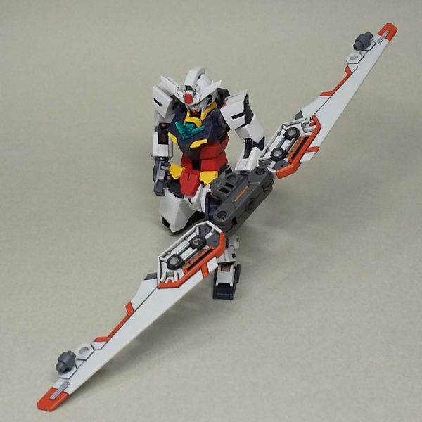 1/144 コアガンダム(ヒナタ用アーチャー装備)に弓道モーションさせてみました！