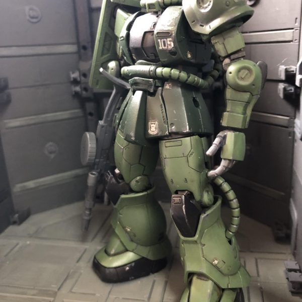 旅するガンプラ　GOTO　HG　オリジンザク　パチェコ機　in すすきの