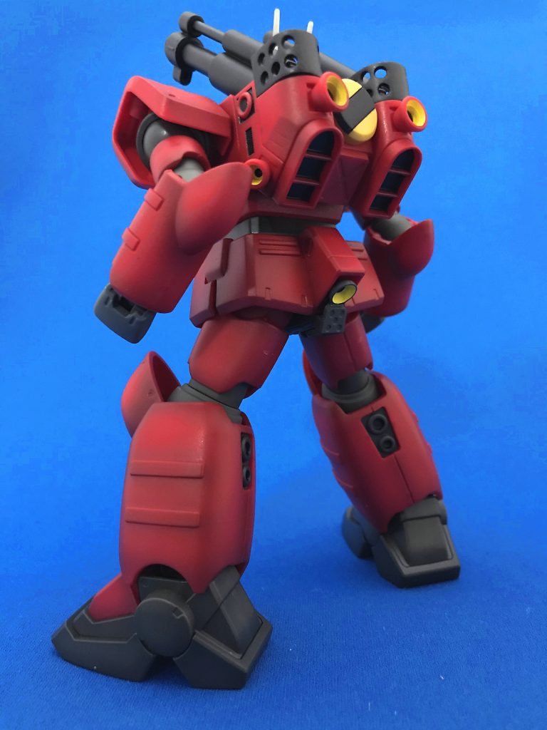 キャノン基部の穴を開口。