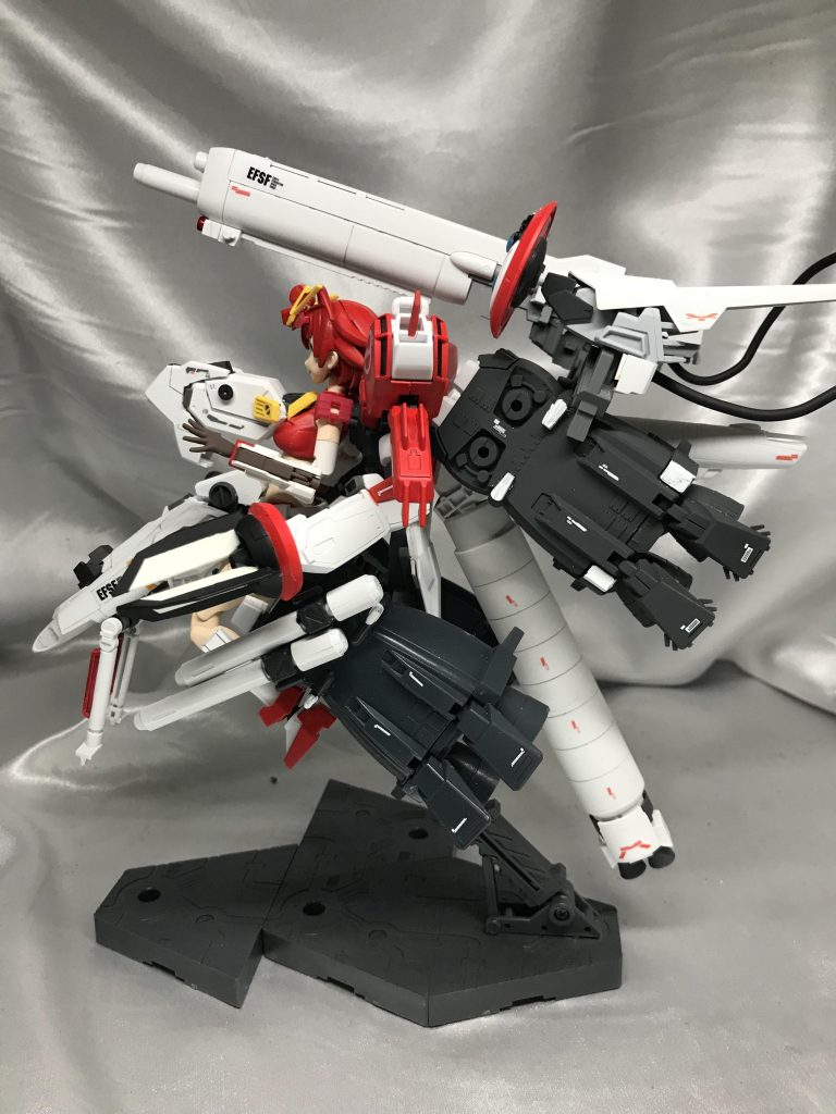 横。この幅がたまらないんです(///▽///)プロペラントタンクはFAユニコーンから移植です。