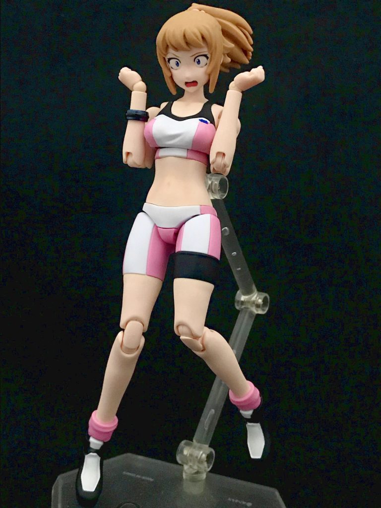 この表情もいいんだけど、笑顔のパーツも欲しかったなぁ。