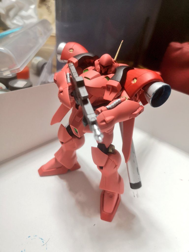 無加工でもフォアグリップ握れた…！