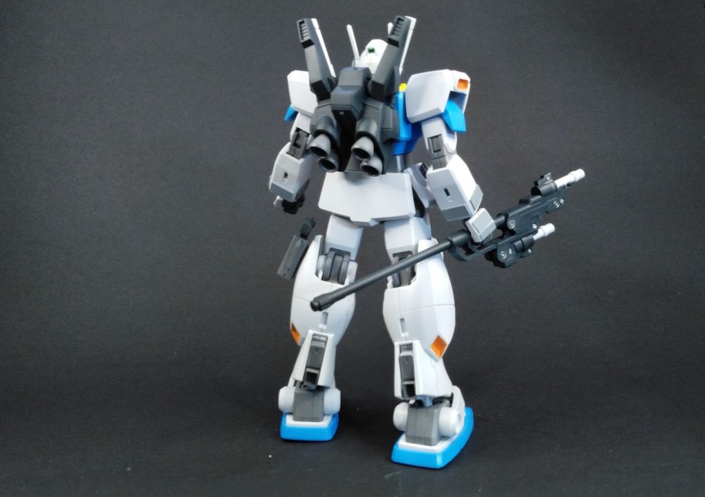 後背にウェラブルアーマーは着けません。前進あるのみ。