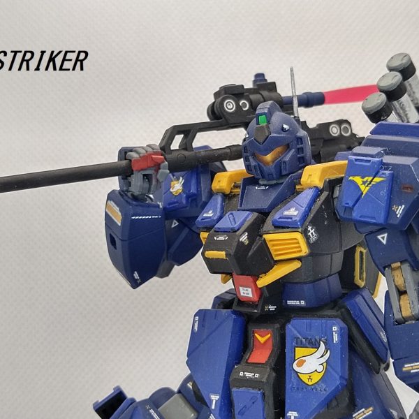 1/144 HGUC ジム・クゥエルセンチネル版 改造完成品☆（ジム