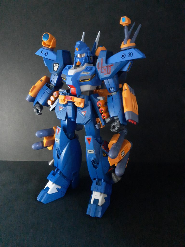 説明書の「F90と同様のハードポイントが装備され」という文章と、ハーディガン・ガンダイバーの名前をかけて制作してみました。以上、ハーディガン・ダイバーでした。最後までご覧頂きありがとうございました。