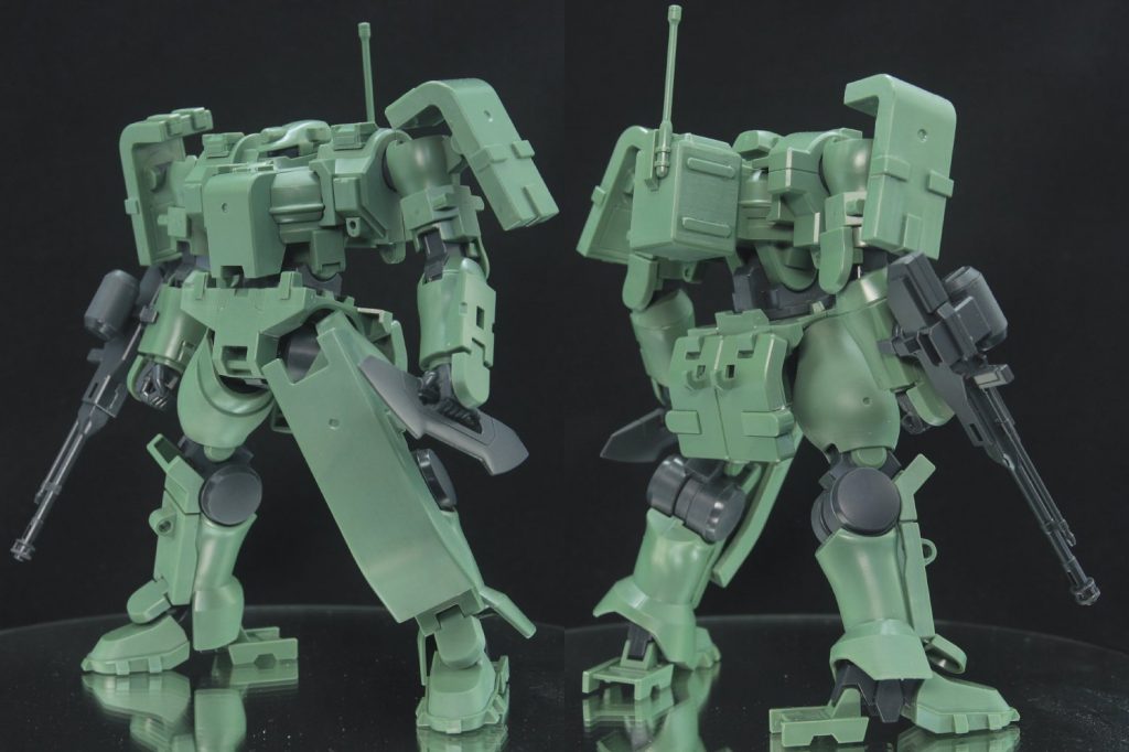 ・パチ組み 合わせ目がややダイナミックに出るもののプロポーションは良好なので、しっかり処理するだけでカッコよく仕上がりますよ。