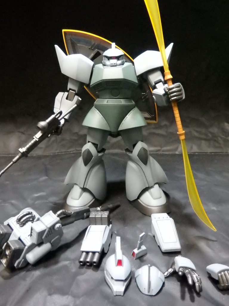 量産型ゲルググに換装しました。