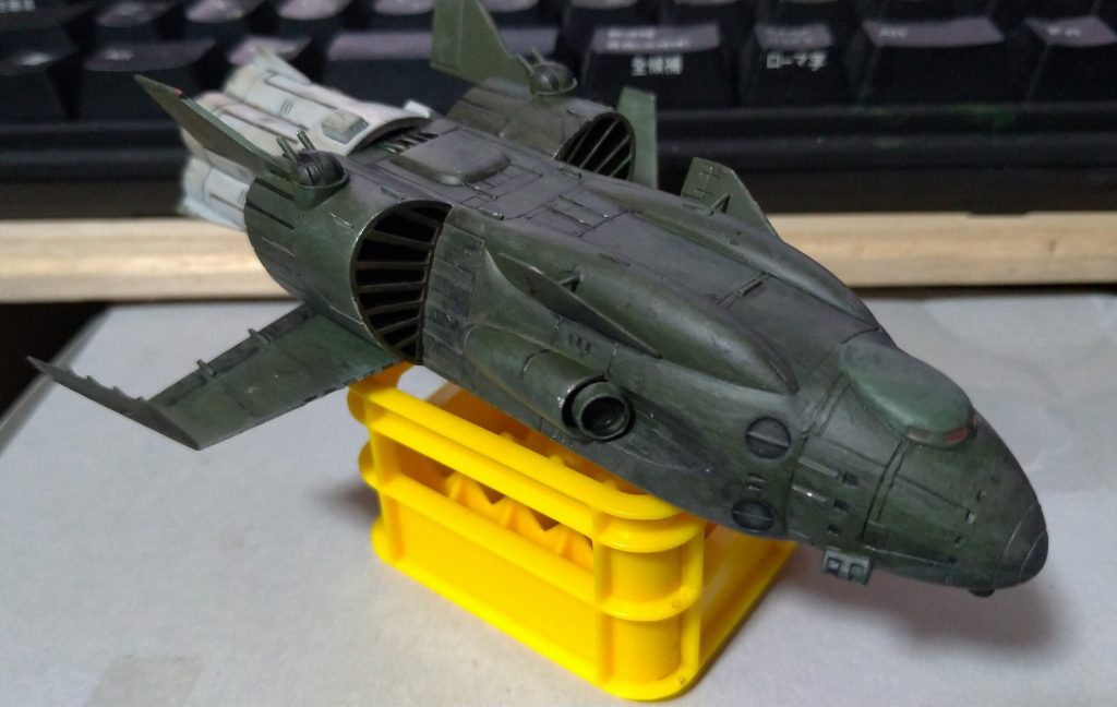 旧キット艦船の再販うれしいですね。今回は飾りやすいザンジバルを選びました。