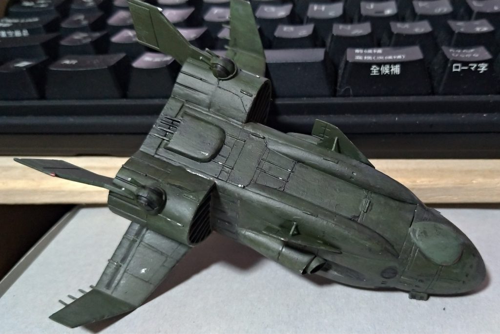 真上からのディテールはそれなりに入り組んでるのがわかるかと……