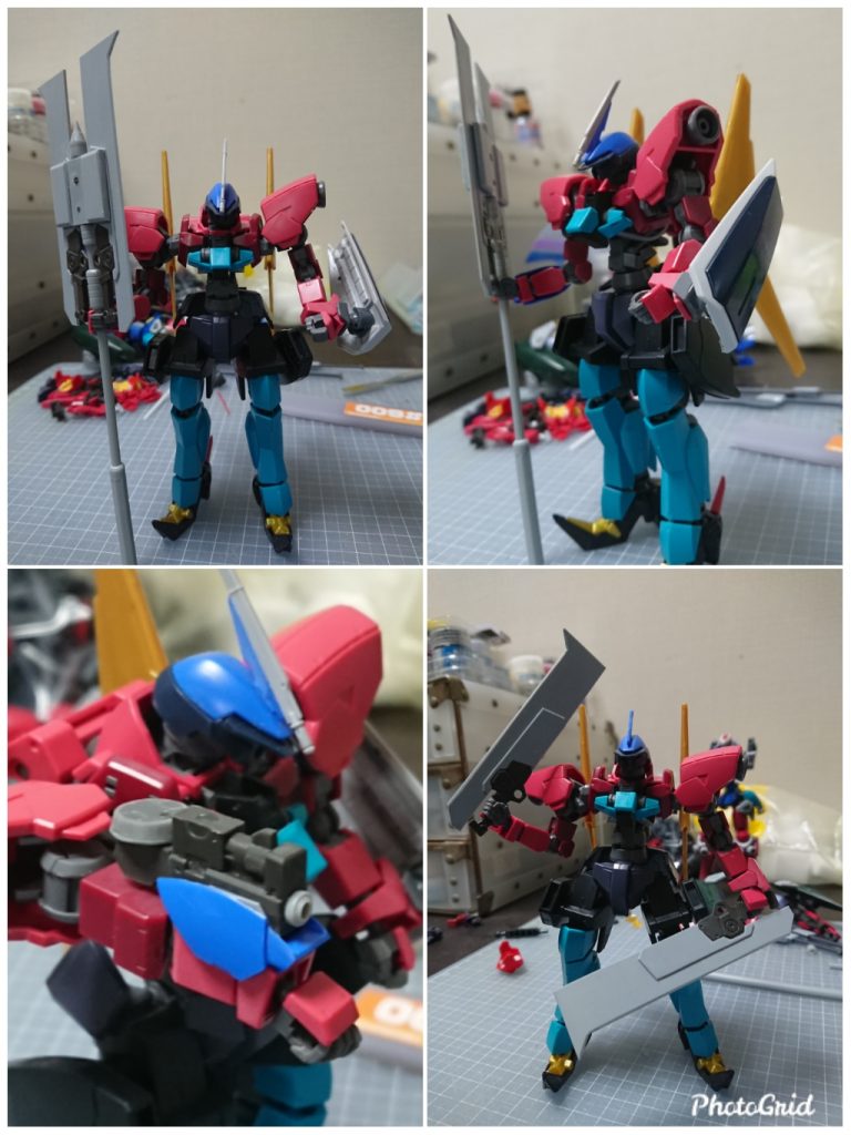 塗装前画像をいろいろな角度で。 