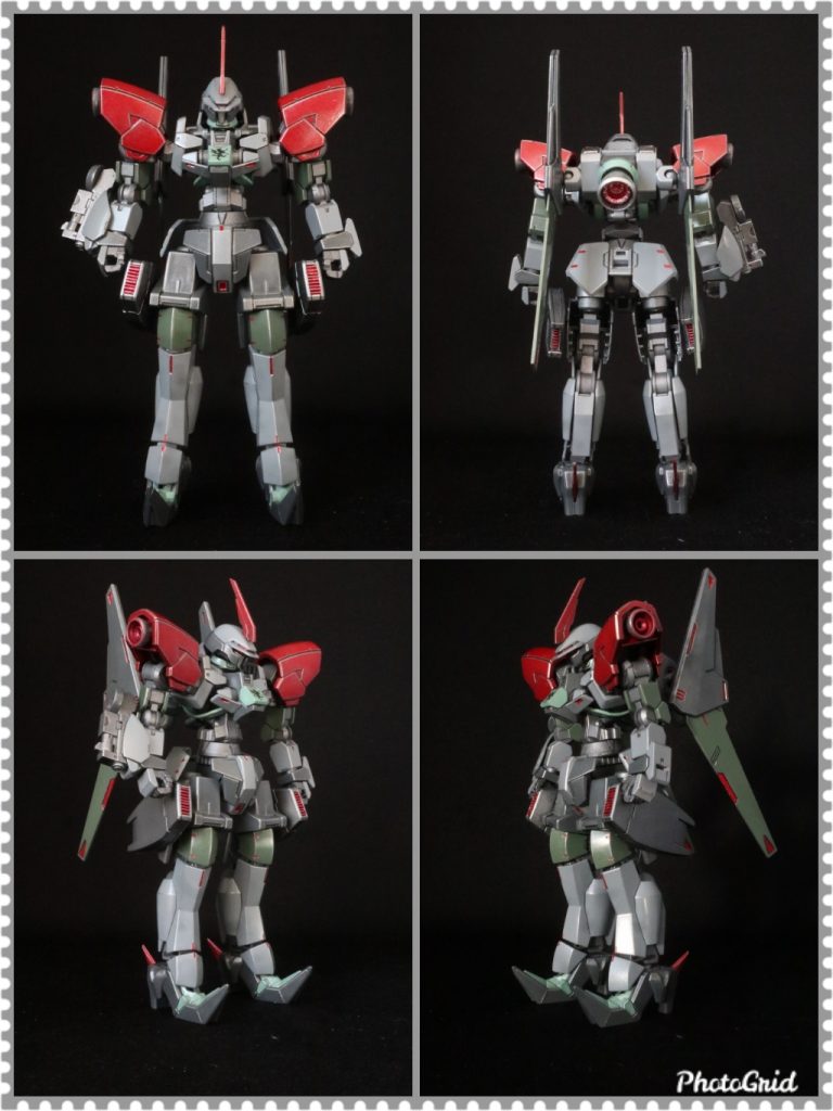 素立ち。正面、背面、左右斜め前。 