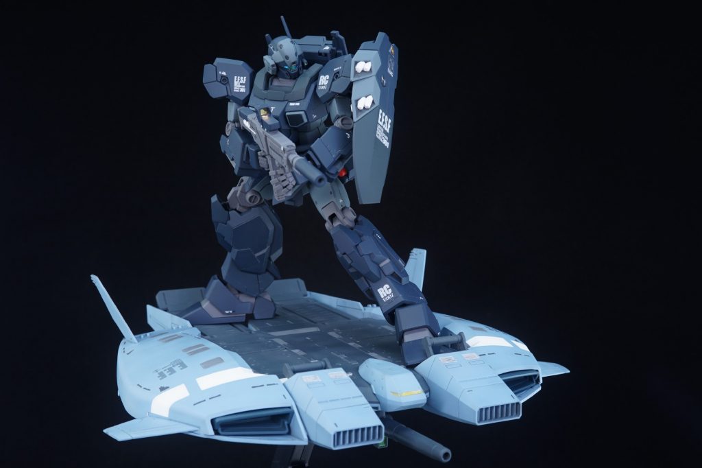 ・前方射撃スタンディングで前方射撃。足首の可動域を拡大してたのでしっかり踏ん張れます!