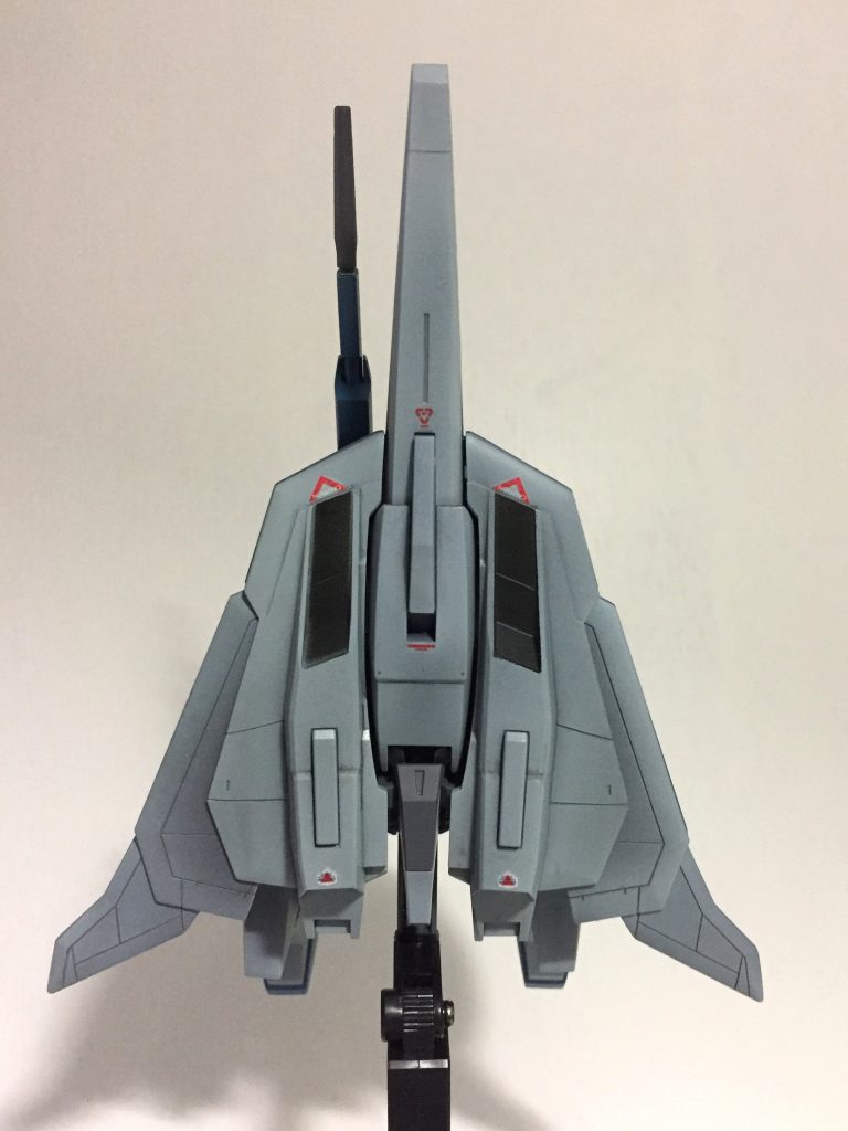 ■WR形態下面こちらはエアクラフトグレーをメインに。曇り空に溶け込むロービジカラーですね。