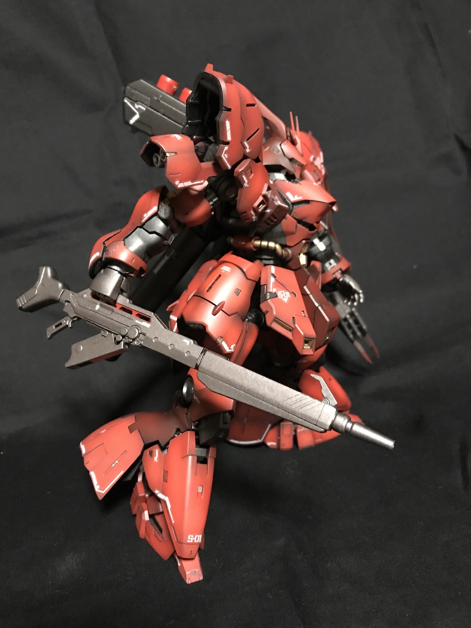 Rg サザビー ロングライフル装備 がくちん さんのガンプラ作品 Gunsta ガンスタ