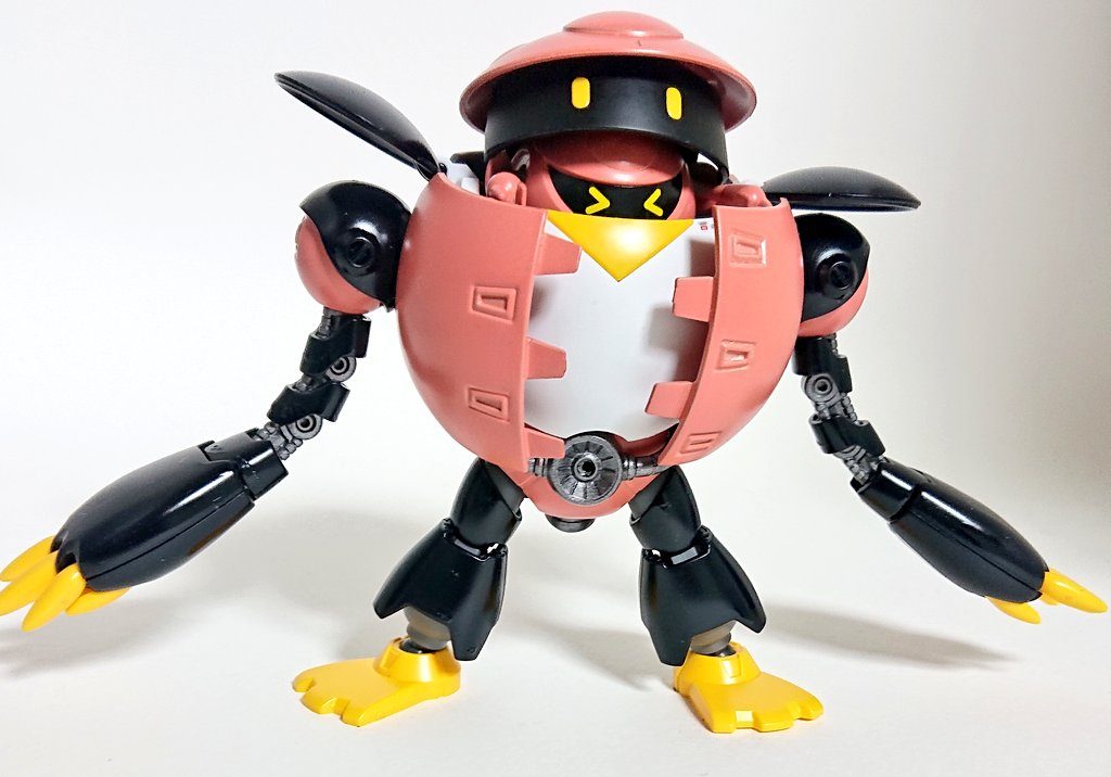 デカール、墨入れ、艶消し吹く前の塗装しただけの状態。