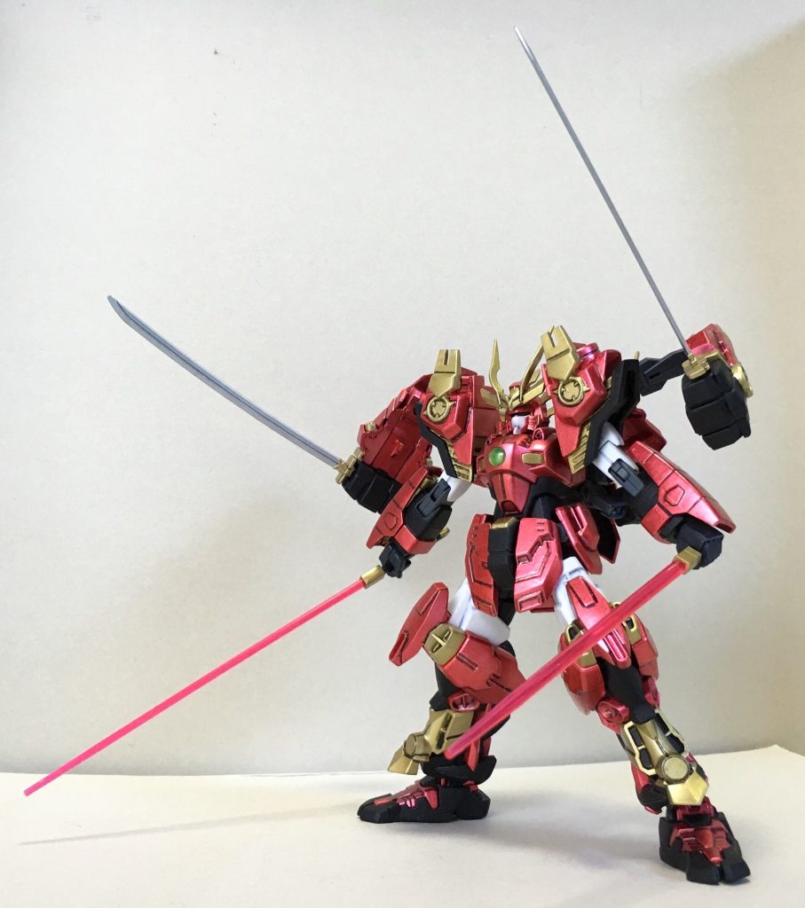 そして切り札の四刀流モードへ