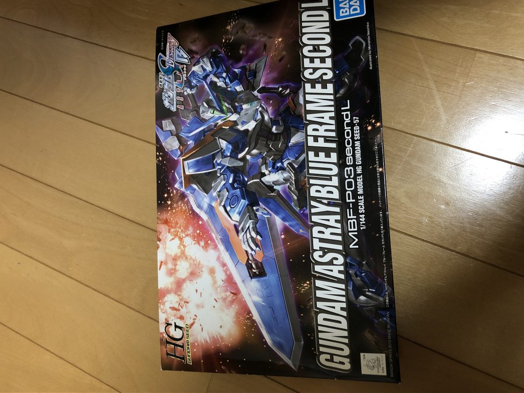 この機体はHGガンダムアストレイブルーフレームセカンドLをベースに製作しました。