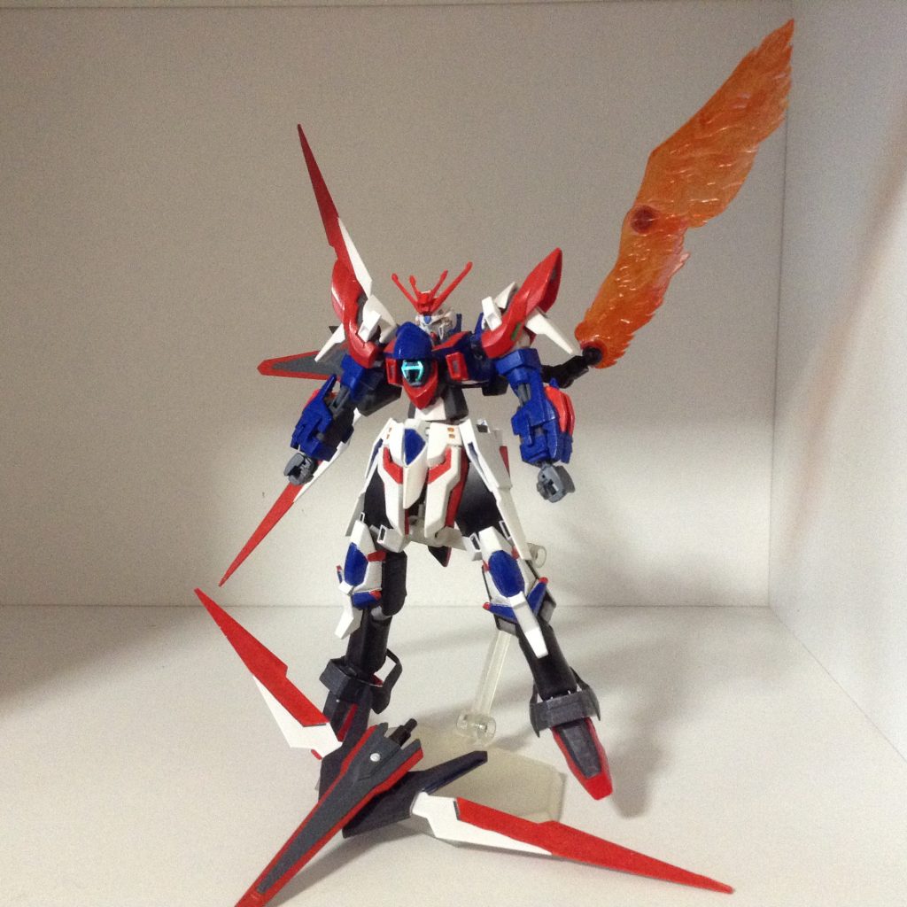 外れた方のウイングはエネルギー状になります。