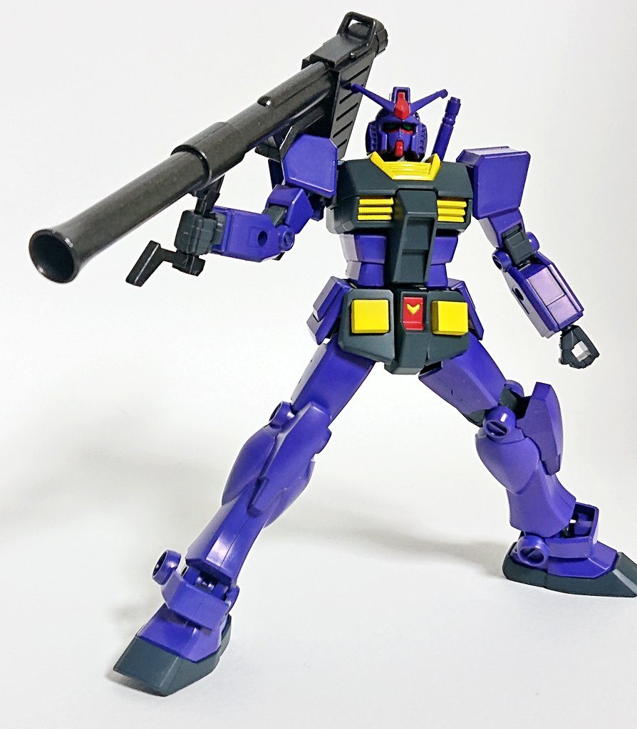 塗装後、デカールなし状態。