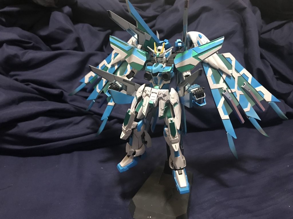 副翼は変形する事で砲撃特化のエクリプスモードになります、フリーダムガンダムのフルバーストモードをイメージしました