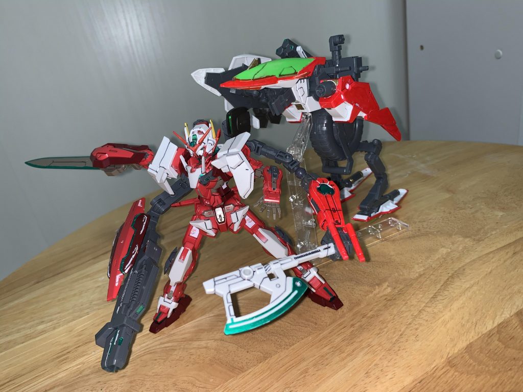 GNホッパー IIの武装を装備した一例です。いろんな可能性があります。