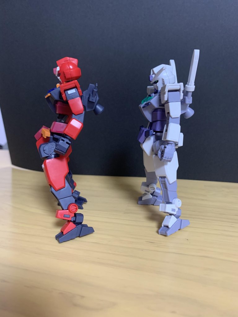 S字立ちできるようにしました。