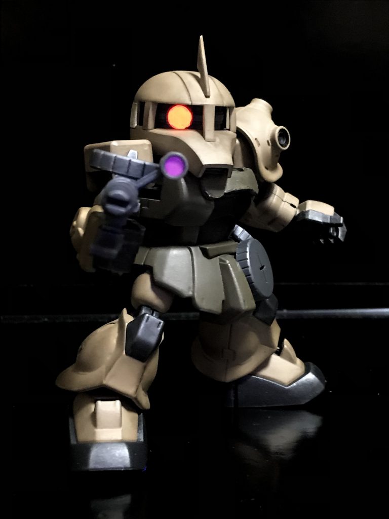 シャアザクだったこの子も、トップ機になれたのならきっと満足に違いありません(^^)