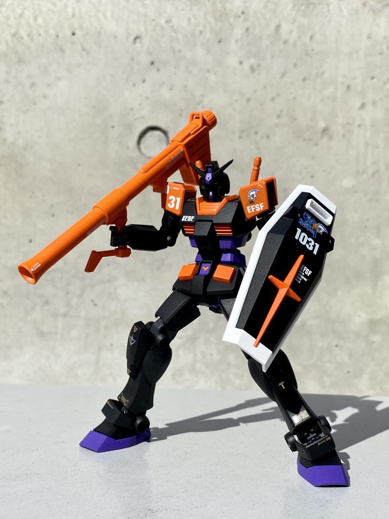 一番くじのG3に黒サフを中心に。ジャック・ザ・ハロウィン分隊のデカール、ようやく使えたー！