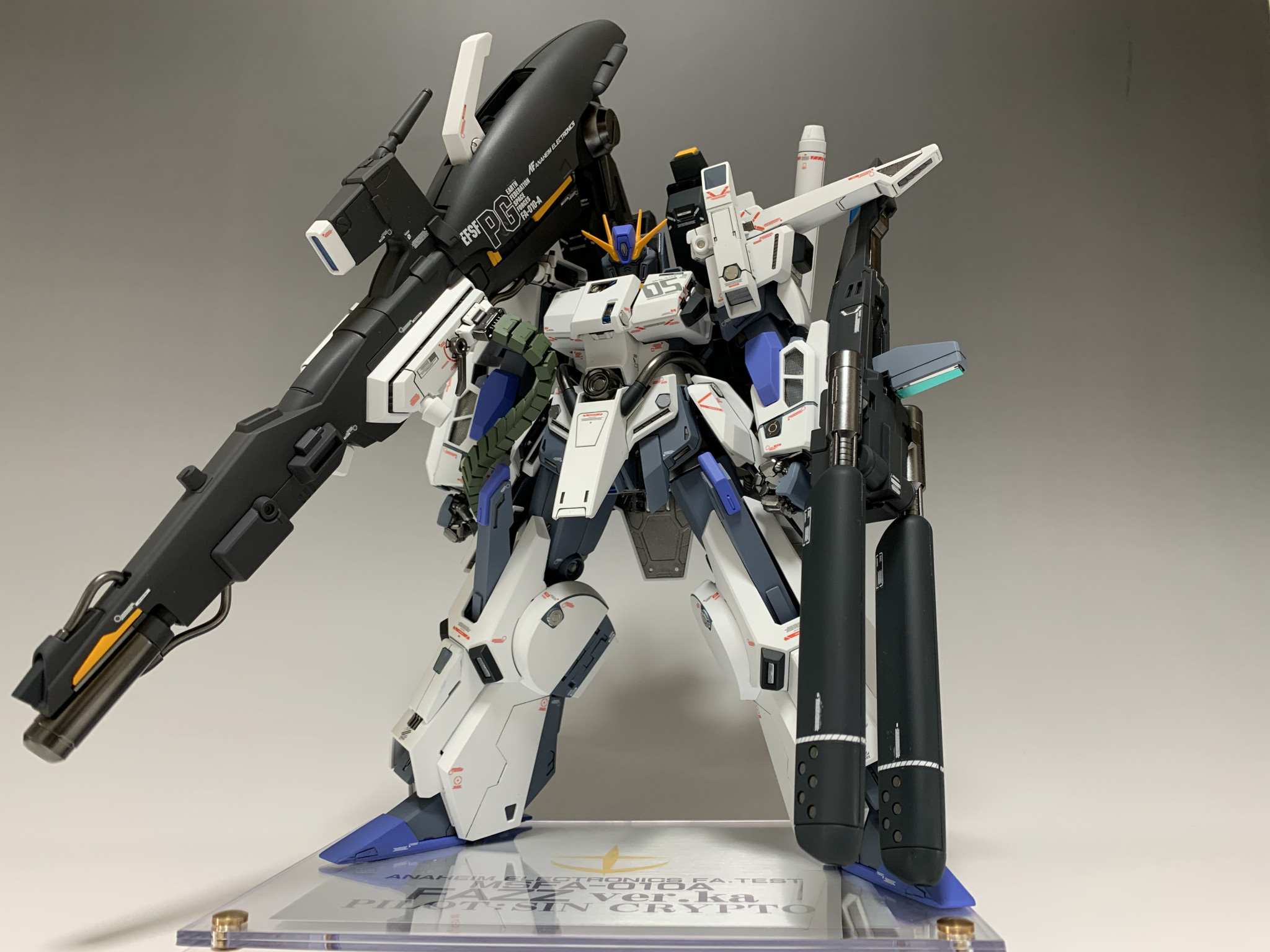 F.A.TEST MS FA-010-A FAZZver.Ka｜ワッキーさんのガンプラ作品