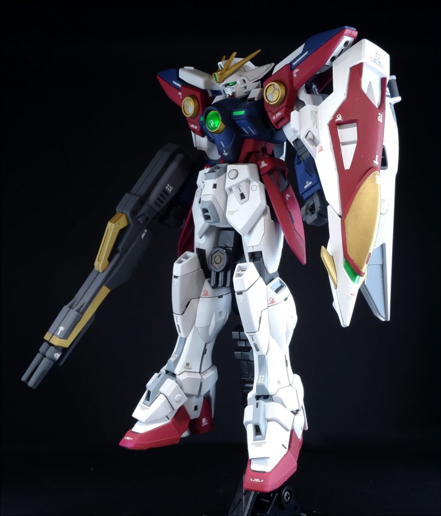 センサー類はホイルシールをそのまま使ってます。センサー類は下手に塗装するよりホイルシールの方が質感が良いと思う。