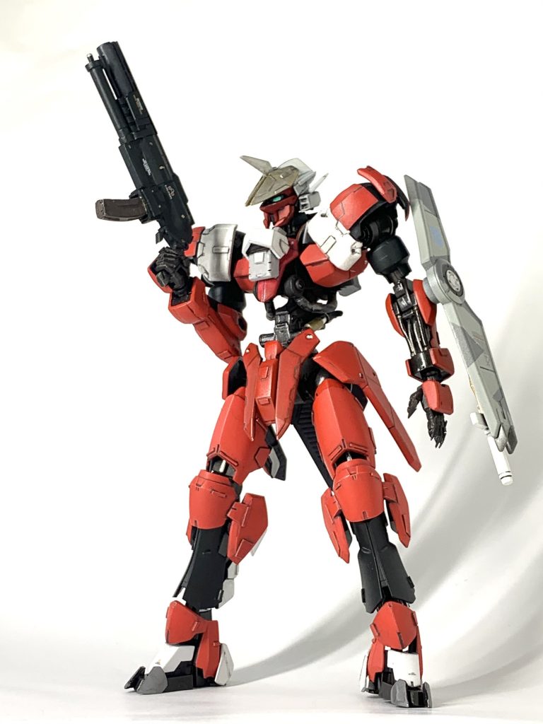 ショットガン装備。 