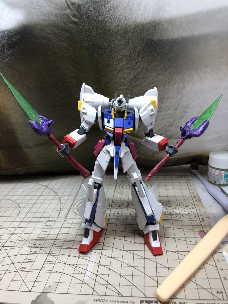 初期案。これだとFBのバーニアが干渉してボツに、、