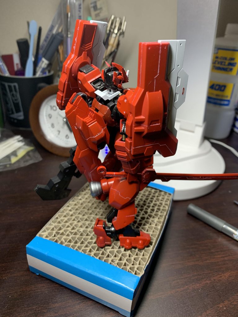 初めてのスジボリに挑戦してみました。ガタガタだけどぽくなりました