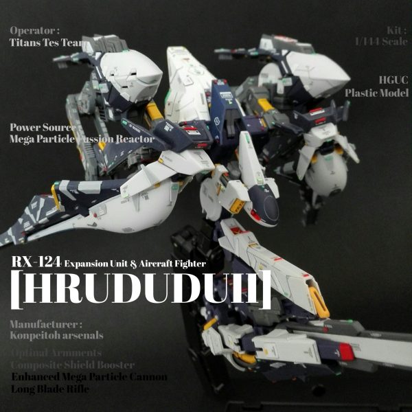 美品 HG 1/144 フルドドII 拡張セット + ウーンドウォート＋ヘイズル改