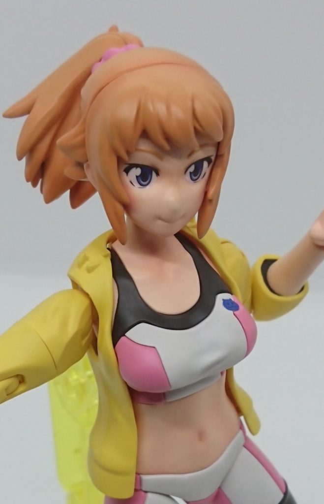 バストアーップ顔はウェザリングマスターでチーク入れてみたりとかサラちゃんでも控えめびやってみてたんですが、完成したら全然目立たなかったんですよねぇ…なので今回は派手目に行きましたトップコートするといい感じに落ち着きましたね