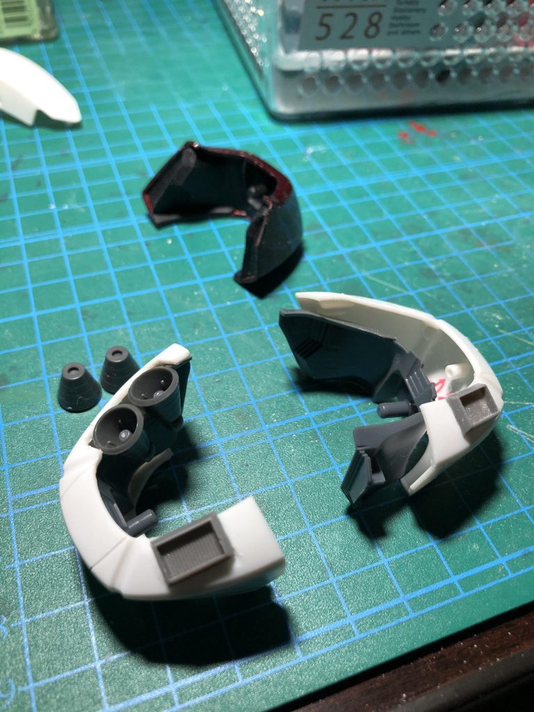 腰横にバーニア追加！