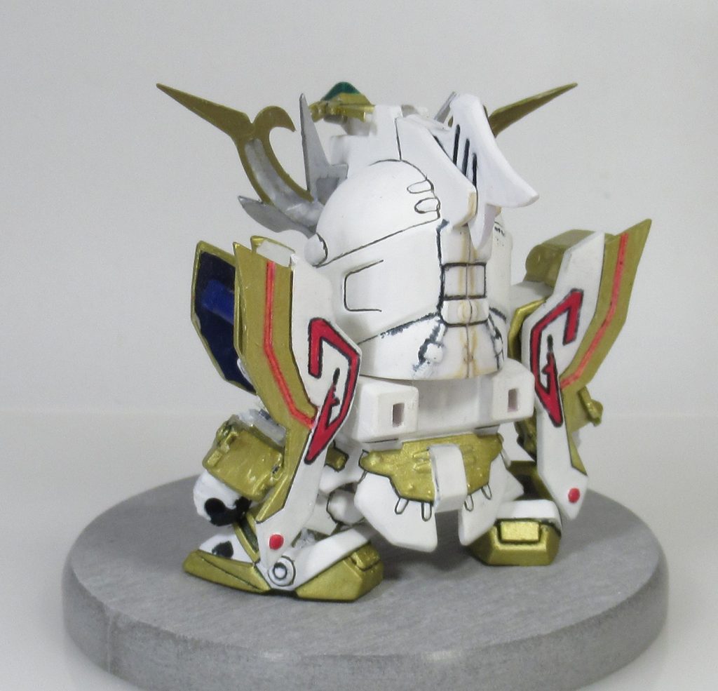 後ろ姿はちょっと手抜きですね笑