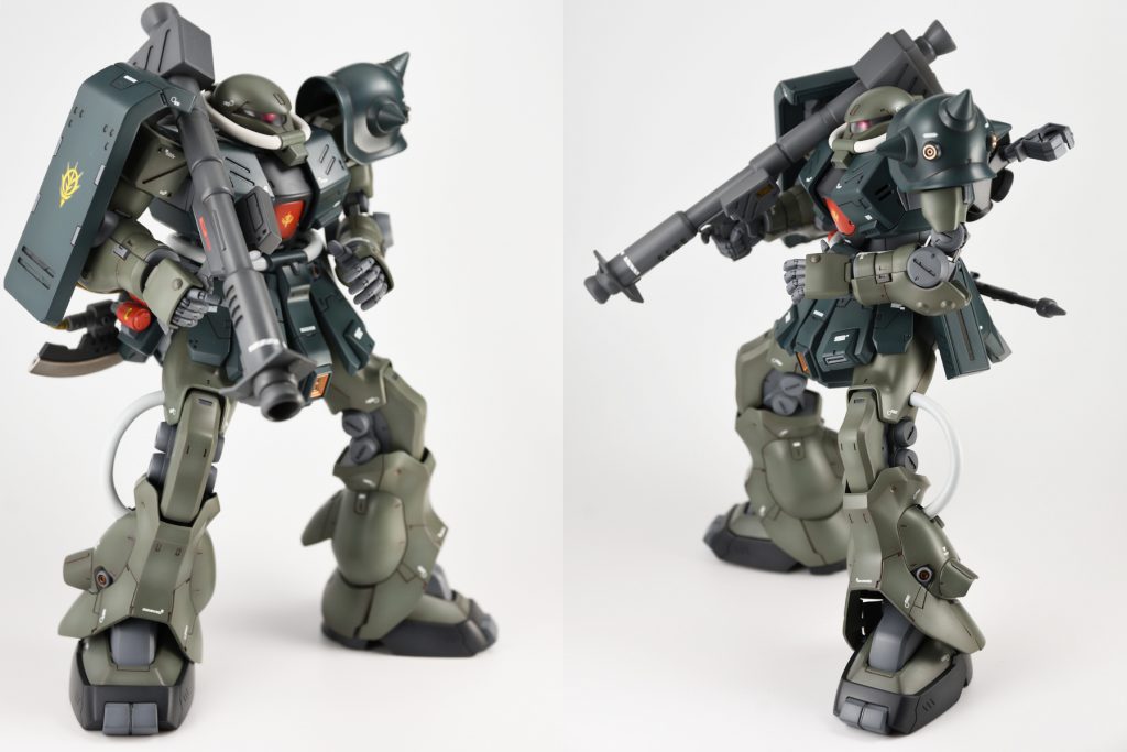 MGケンプファーからバズーカを移植。派手な武器は付け得。