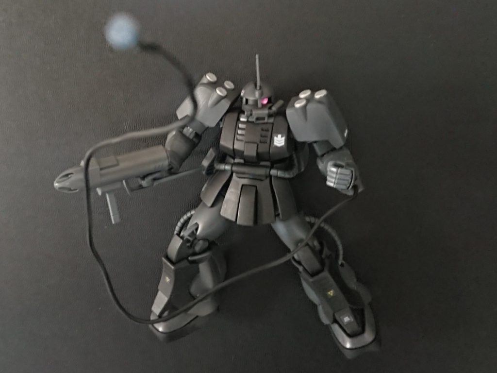 塗装変更以外そのままですが、黒いと強そうですよね。