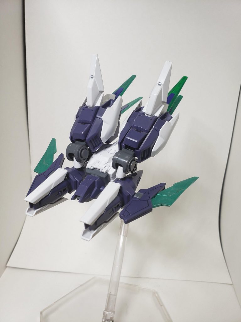 バックパック兼支援機今やバックパックが支援機になるのはお約束でしょう笑脚はブースターに見える病を患っているので毎度の如く脚をブースターに見立てました( ˇωˇ )